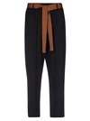 ALYSI CROPPED TROUSERS,10724588