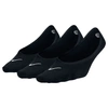 Nike 3-pack No-show Socks In Black