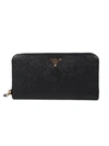 PRADA WALLET SAFFIANO METAL ORO,10765658