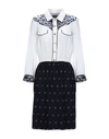 CAVALLI CLASS CAVALLI CLASS WOMAN MIDI DRESS WHITE SIZE 4 COTTON, ELASTANE, POLYESTER, SILK, ACETATE,34922913MO 3