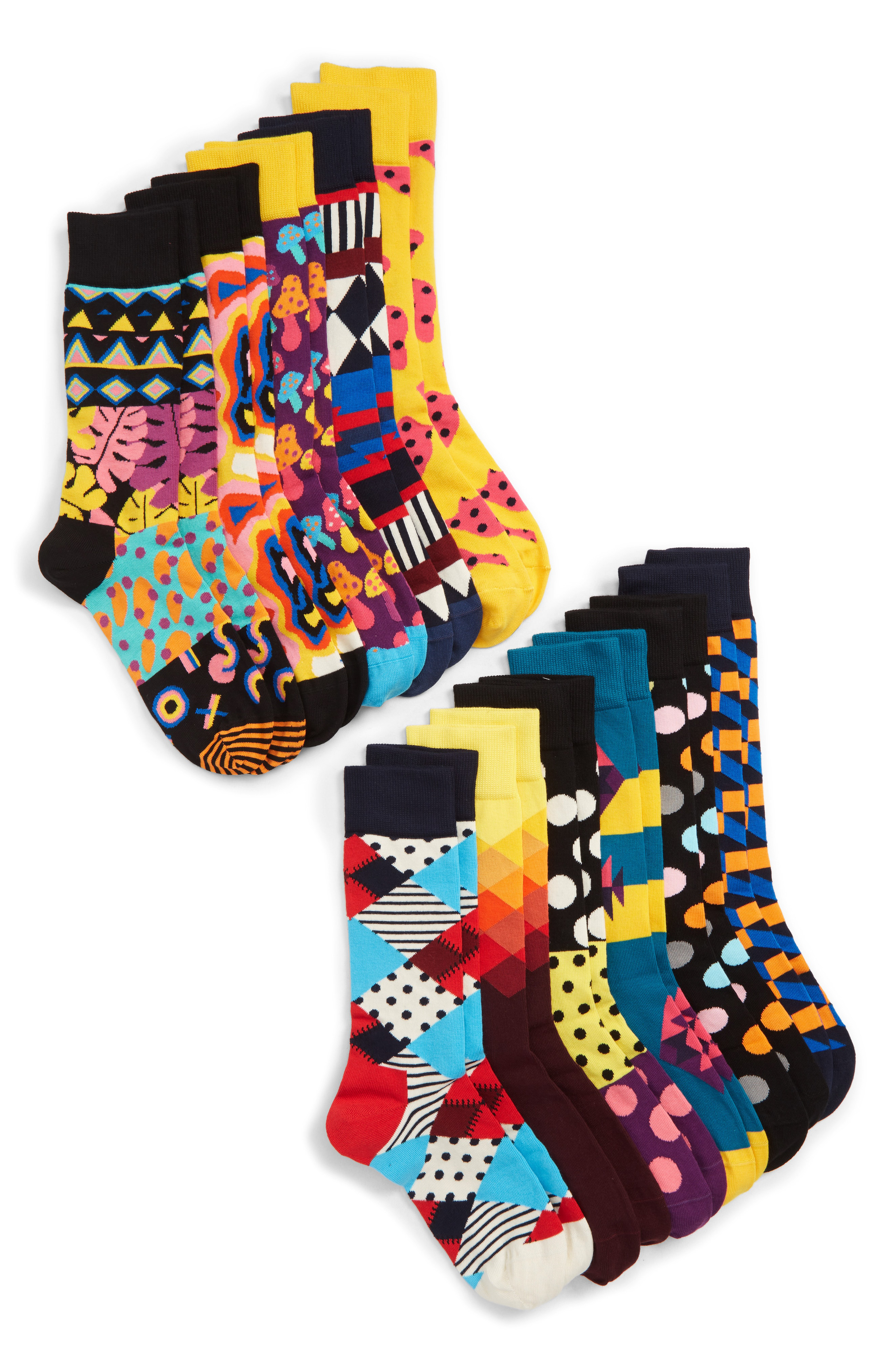 Happy Socks 10-year Anniversary 10-pack Gift Box Socks In Multi | ModeSens