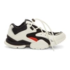 REEBOK WHITE & BLACK RUN.R 96 SNEAKERS