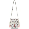 FENDI FENDI WHITE SMALL FENDI MANIA MON TRESOR BAG