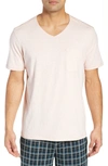 DANIEL BUCHLER V-NECK STRETCH COTTON & MODAL T-SHIRT,CEV-A19A