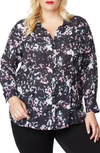 REBEL WILSON X ANGELS PRINT BLOUSE,RFB00642P