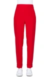 AKRIS CHRIS CUFFED CREPE PANTS,220990037793