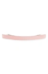 FRANCE LUXE LONG GROOVED SKINNY BARRETTE,10639