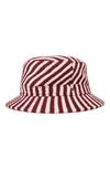 BRIXTON HARDY BUCKET HAT - RED,10330 BUCRM