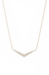 JULES SMITH PAVE NECKLACE,12072N-001
