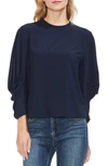 VINCE CAMUTO DRAPED SLEEVE TOP,9168074
