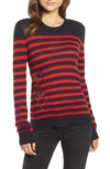 ZADIG & VOLTAIRE DELLY BIS CASHMERE SWEATER,WGMZ1127F