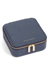 ESTELLA BARTLETT SQUARE JEWELRY BOX - BLUE,EBP3250