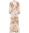 ZIMMERMANN Heathers floral linen maxi dress,P00358682