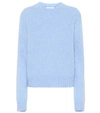 HELMUT LANG WOOL AND ALPACA-BLEND SWEATER,P00360587