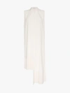 Givenchy Fringe-trimmed Silk-crepe Top In White