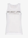 HELMUT LANG HELMUT LANG MESH LOGO TANK TOP,I04HW50612982061