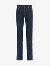 Givenchy Logo Band Slim-fit Jeans In Blue