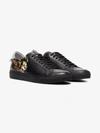 GIVENCHY GIVENCHY LOGO EMBOSSED LION PRINTED SNEAKERS,BH0002H09713079635
