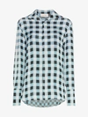 WALES BONNER WALES BONNER CHECKED SHIRT,WA18SH112978613