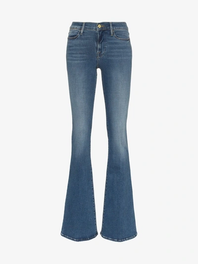 Frame Le High Flare High-rise Jeans In Columbus