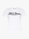 WE11 DONE WE11DONE LOGO COTTON T-SHIRT,WDC2T00613044026