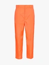 PRADA PRADA FLUORESCENT CROPPED TROUSERS,22H775S1821SMH13016557