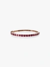 SHAY SHAY 18K ROSE GOLD RUBY BANGLE,SB98YGRB1813049917