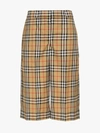 BURBERRY BURBERRY VINTAGE CHECK TAILORED SHORTS,800168113006713