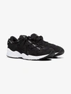 ASICS ASICS BLACK GEL-MAI KNIT LEATHER LOW-TOP SNEAKERS,1193A09813025949