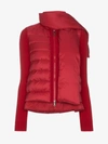 MONCLER MONCLER SCARF DETAIL PADDED PUFFER SWEATER,9487600979BH13002605