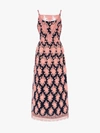 BURBERRY BURBERRY FLORAL-EMBROIDERED SLEEVELESS DRESS,454805113006527