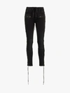 BEN TAVERNITI UNRAVEL PROJECT UNRAVEL PROJECT LACE UP SKINNY JEANS,UWYB012F18111012101013023779