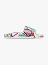 VETEMENTS VETEMENTS MULTICOLOURED STICKER RUBBER SLIDES,UAH19VET1812972249