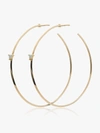 LIZZIE MANDLER FINE JEWELRY LIZZIE MANDLER FINE JEWELRY YELLOW GOLD DIAMOND HOOP EARRINGS,E83012601387