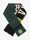 VERSACE VERSACE TEAM LOGO KNIT SCARF,ISC2001IK018112985334