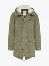 YVES SALOMON YVES SALOMON SHEARLING LINED FEATHER DOWN PARKA,19W9WHM01996R67XB005013164374