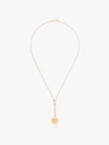 FOUNDRAE 18K YELLOW GOLD WHOLENESS SMALL BELCHER CHAIN DIAMOND NECKLACE,M1WHOLENESS13036030