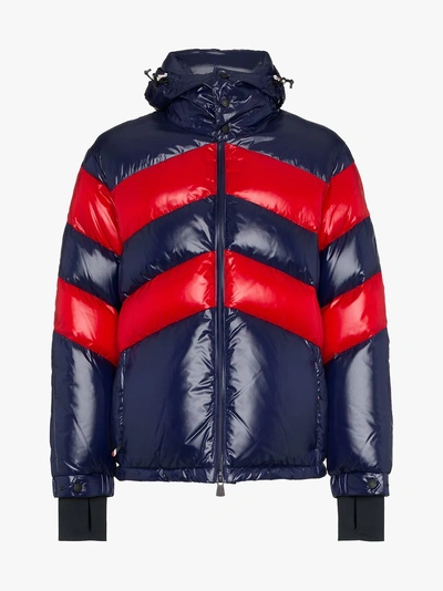 Moncler "golzern"laque尼龙羽绒服 In Blue