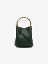 Marni Green Loop Handle Bucket Bag