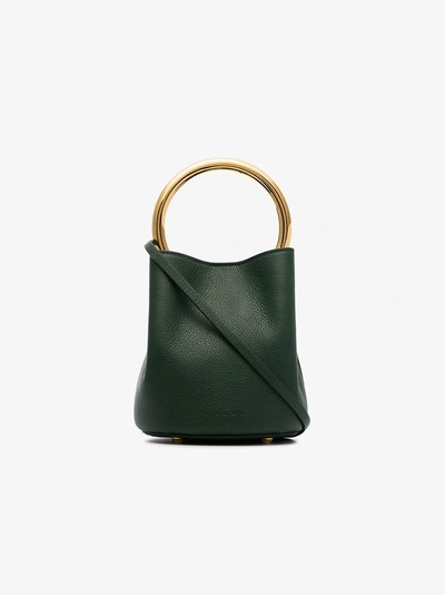 Marni Green Loop Handle Bucket Bag