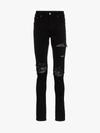 AMIRI AMIRI BANDANA SKINNY JEANS,MBMX1BNR13155875