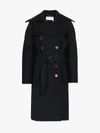 CHLOÉ CHLOÉ BELTED WOOL TRENCH COAT,CHC18WMA0807513018971
