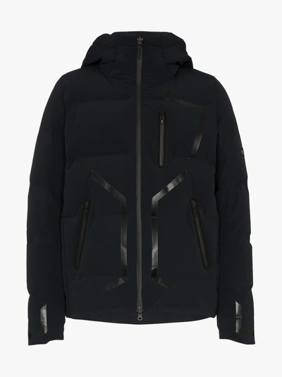 Descente Storm Padded Feather Down Jacket In Black