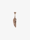 JACQUIE AICHE 14K YELLOW GOLD FEATHER DIAMOND SINGLE EARRING,JABR04613295472