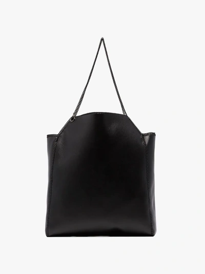 Stella Mccartney Black Falabella Chain Tote Bag