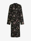 HAIDER ACKERMANN HAIDER ACKERMANN FLORAL BELTED MAXI COAT,184311413709913120873