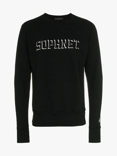 Sophnet Logo Print Jumper In Black
