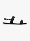 Ancient Greek Sandals Black Leather Clio Sandals In Schwarz