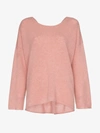 Le Kasha Cortina Cashmere Jumper In Pink