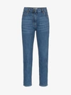 ETRO ETRO EMBROIDERED POCKET CROPPED JEANS,15091962113303055